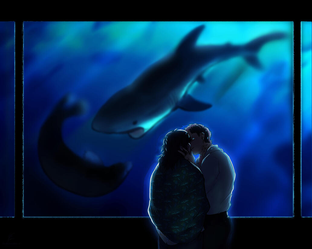 Halfbody (x2) + Complex background